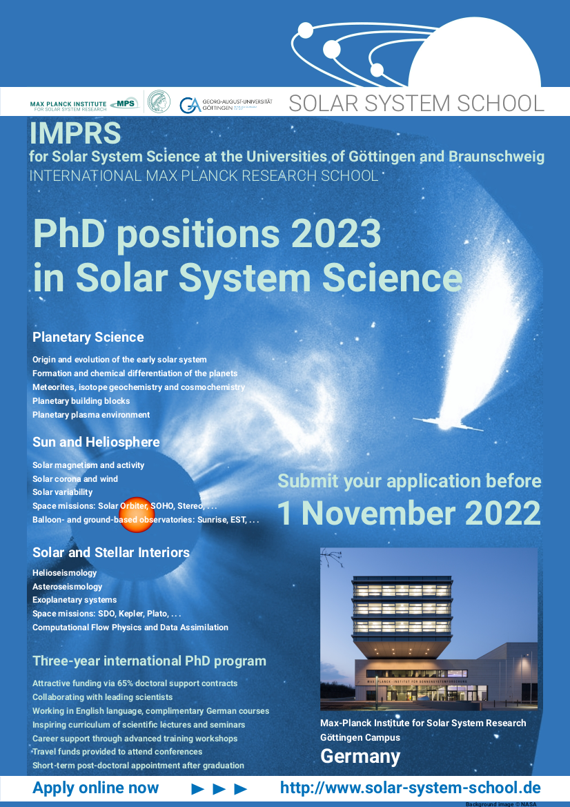 phd positions in physics