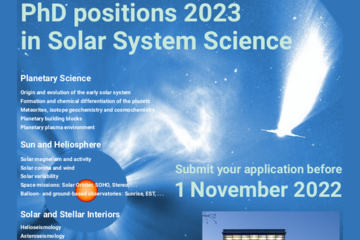 Solar System School PhD Positions 2023