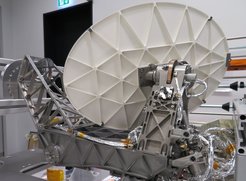 SWI’s swiveling antenna and a receiver unit.