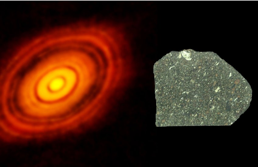 Meteorite Dust Charts History of the Solar System